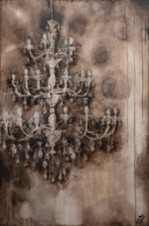 Paveikslas-Agnė Žiogė-The Night is Young