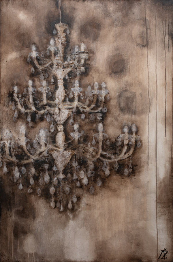 Paveikslas-Agnė Žiogė-The Night is Young